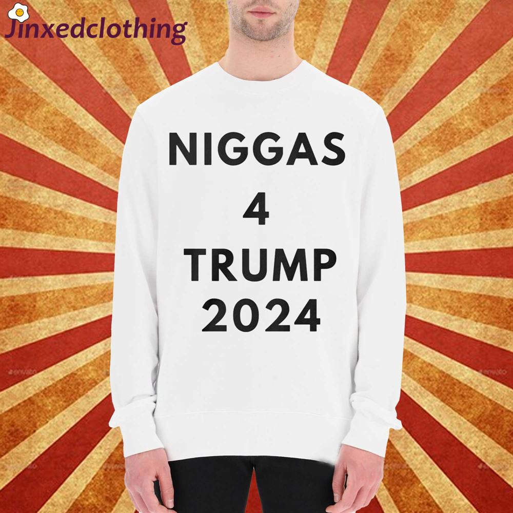 Official Niggas 4 Trump 2024 T-shirt 